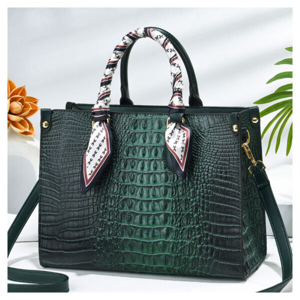 Luxury Crocodile Leather Tote